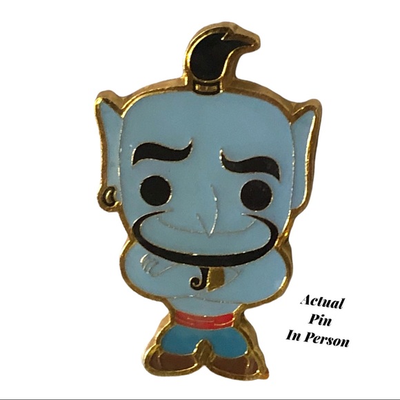 Disney Funko Pop Box Lunch Exclusive Aladdin Genie Enamel Pin - Picture 4 of 7
